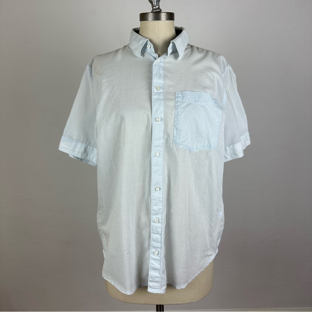 G Star Raw “The Boyfriend Shirt” in Light Blue